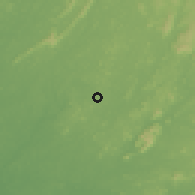Shaded relief of the 60 km around Gorahun, drawn from the GMTED2010 grid