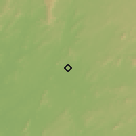 Shaded relief of the 60 km around Pendembu, drawn from the GMTED2010 grid