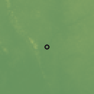 Shaded relief of the 60 km around Sumbuya, drawn from the GMTED2010 grid