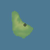 Shaded relief of the 60 km around Blackmans, drawn from the GMTED2010 grid