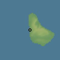 Shaded relief of the 60 km around Holetown, drawn from the GMTED2010 grid