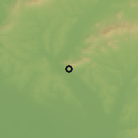 Shaded relief of the 50 km around Hronovce, drawn from the GMTED2010 grid
