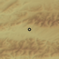 Shaded relief of the 50 km around Bobrovec, drawn from the GMTED2010 grid