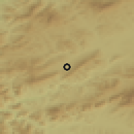 Shaded relief of the 50 km around Babín, drawn from the GMTED2010 grid