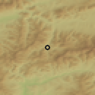 Shaded relief of the 50 km around Liptovská Osada, drawn from the GMTED2010 grid