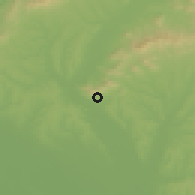 Shaded relief of the 50 km around Nitrianske Hrnčiarovce, drawn from the GMTED2010 grid