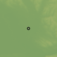 Shaded relief of the 50 km around Nové Zámky, drawn from the GMTED2010 grid