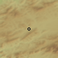 Shaded relief of the 50 km around Oravská Jasenica, drawn from the GMTED2010 grid