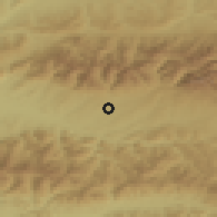 Shaded relief of the 50 km around Pribylina, drawn from the GMTED2010 grid