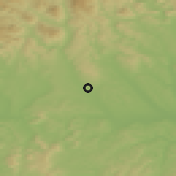 Shaded relief of the 50 km around Rimavská Sobota, drawn from the GMTED2010 grid