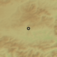 Shaded relief of the 50 km around Spišský Hrhov, drawn from the GMTED2010 grid
