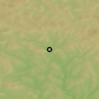 Shaded relief of the 50 km around Svidnik, drawn from the GMTED2010 grid