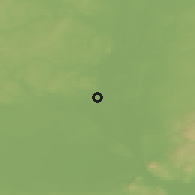 Shaded relief of the 50 km around Záhorská Ves, drawn from the GMTED2010 grid