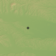 Shaded relief of the 51 km around Hrastje - Mota, drawn from the GMTED2010 grid