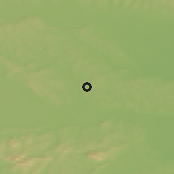 Shaded relief of the 51 km around Juršinci, drawn from the GMTED2010 grid