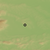Shaded relief of the 51 km around Krčevina pri Vurbergu, drawn from the GMTED2010 grid