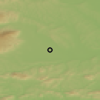 Shaded relief of the 51 km around Kungota pri Ptuju, drawn from the GMTED2010 grid