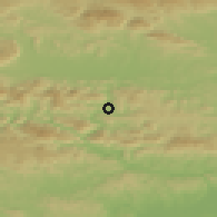 Shaded relief of the 51 km around Laško, drawn from the GMTED2010 grid