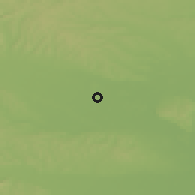 Shaded relief of the 51 km around Lipa, drawn from the GMTED2010 grid