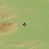 Shaded relief of the 51 km around Miklavž na Dravskem polju, drawn from the GMTED2010 grid
