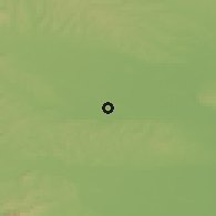 Shaded relief of the 51 km around Mota, drawn from the GMTED2010 grid