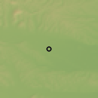 Shaded relief of the 51 km around Murski Črnci, drawn from the GMTED2010 grid