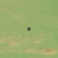 Shaded relief of the 51 km around Nova vas pri Markovcih, drawn from the GMTED2010 grid
