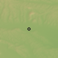 Shaded relief of the 51 km around Apače, drawn from the GMTED2010 grid