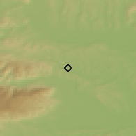 Shaded relief of the 51 km around Pesnica pri Mariboru, drawn from the GMTED2010 grid