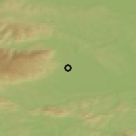 Shaded relief of the 51 km around Rače, drawn from the GMTED2010 grid
