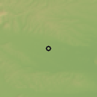 Shaded relief of the 51 km around Rakičan, drawn from the GMTED2010 grid