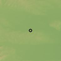 Shaded relief of the 51 km around Šafarsko, drawn from the GMTED2010 grid