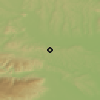 Shaded relief of the 51 km around Šentilj v Slov. goricah, drawn from the GMTED2010 grid
