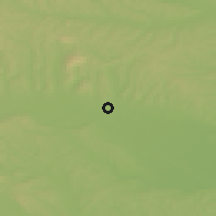 Shaded relief of the 51 km around Cankova, drawn from the GMTED2010 grid