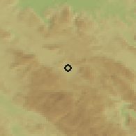 Shaded relief of the 51 km around Stari trg pri Ložu, drawn from the GMTED2010 grid