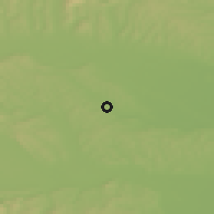 Shaded relief of the 51 km around Sveti Jurij, drawn from the GMTED2010 grid