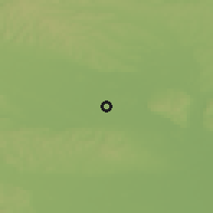 Shaded relief of the 51 km around Velika Polana, drawn from the GMTED2010 grid