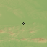 Shaded relief of the 51 km around Videm pri Ptuju, drawn from the GMTED2010 grid