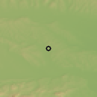 Shaded relief of the 51 km around Vitomarci, drawn from the GMTED2010 grid