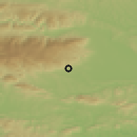 Shaded relief of the 51 km around Zgornja Bistrica, drawn from the GMTED2010 grid