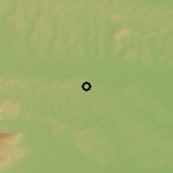 Shaded relief of the 51 km around Zgornja Ščavnica, drawn from the GMTED2010 grid