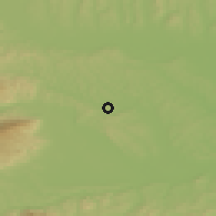Shaded relief of the 51 km around Zgornja Voličina, drawn from the GMTED2010 grid