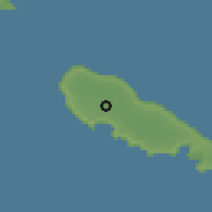 Shaded relief of the 60 km around Tigoa, drawn from the GMTED2010 grid
