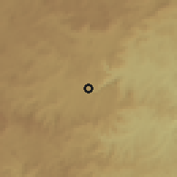 Shaded relief of the 56 km around Howick, drawn from the GMTED2010 grid
