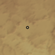 Shaded relief of the 56 km around Lady Frere, drawn from the GMTED2010 grid