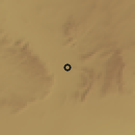 Shaded relief of the 58 km around Mokopane, drawn from the GMTED2010 grid