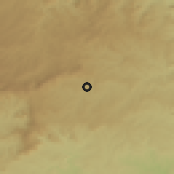 Shaded relief of the 56 km around Stutterheim, drawn from the GMTED2010 grid