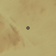 Shaded relief of the 60 km around Gruguru, drawn from the GMTED2010 grid