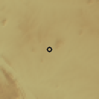 Shaded relief of the 60 km around Opari, drawn from the GMTED2010 grid