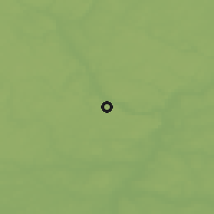 Shaded relief of the 48 km around Mscislaŭ, drawn from the GMTED2010 grid
